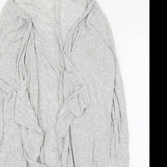 Preworn Womens Grey Cardigan Jumper Size 16