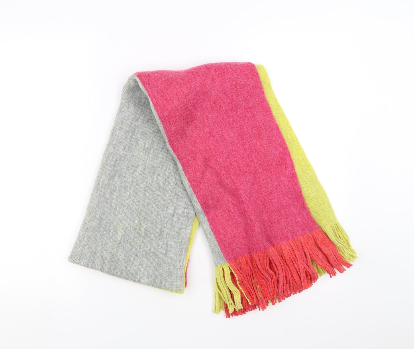 F&F Womens Multicoloured Striped Scarf