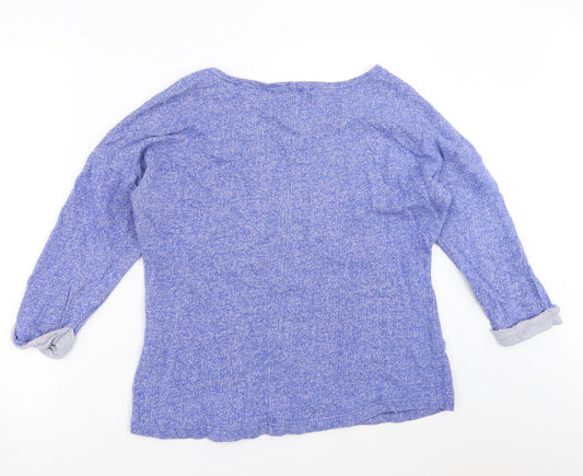 Twintip Womens Blue Pullover Sweatshirt Size M