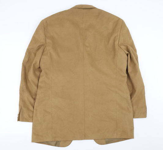 Marks and Spencer Mens Beige Jacket Suit Jacket Size 42