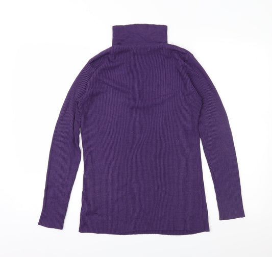 Daxon Womens Purple Pullover Jumper Size 10