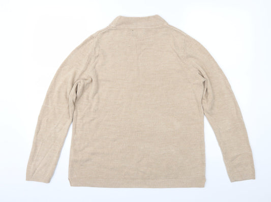 Papaya Womens Brown Pullover Jumper Size 16
