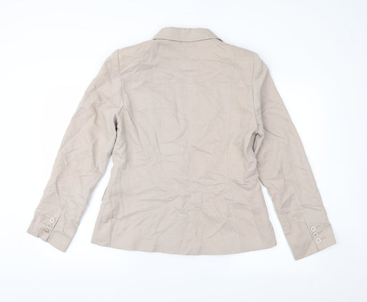 Principles Womens Brown Jacket Suit Jacket Size 14