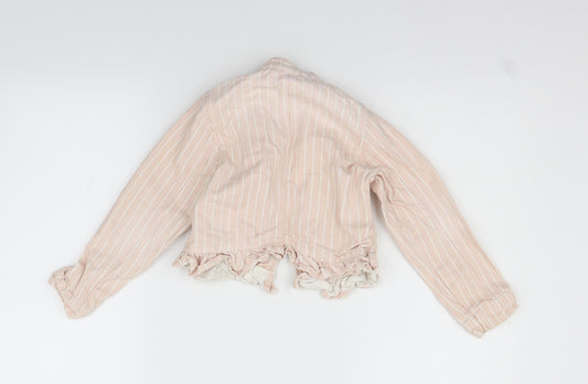 NEXT Girls Pink Jacket Size 6 Years