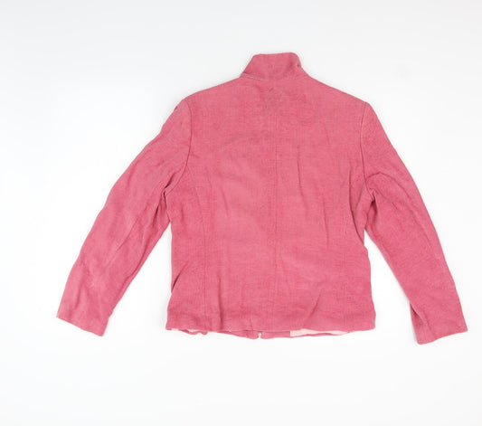 Marks and Spencer Womens Orange Jacket Coat Size 14