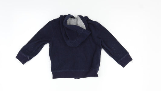 Gap Boys Blue Ikat Jacket Coat Size 3 Years