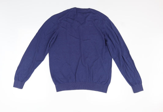 Marks and Spencer Womens Blue Pullover Jumper Size L
