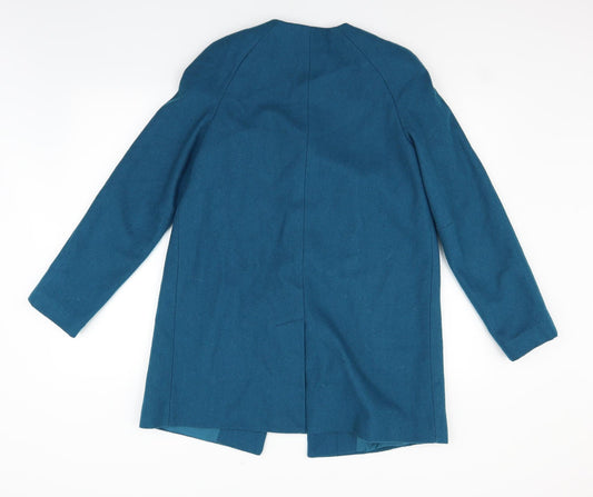 Dorothy Perkins Womens Blue Jacket Coat Size 10