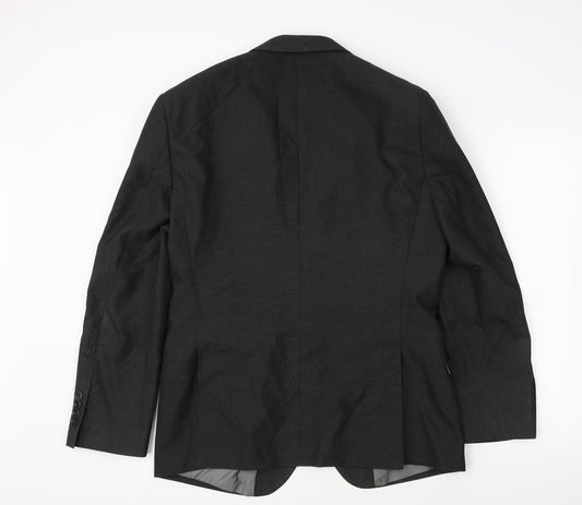 F&F Mens Grey Jacket Blazer Size 40