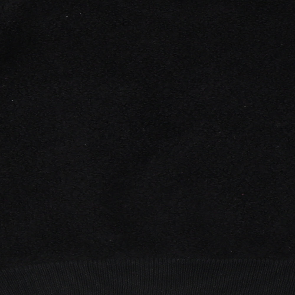 Brand and care label for Papaya women’s black jacket coat, size S