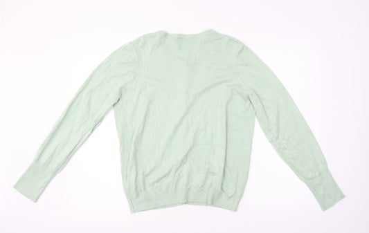 Dunnes Stores Womens Green Cardigan Jumper Size M