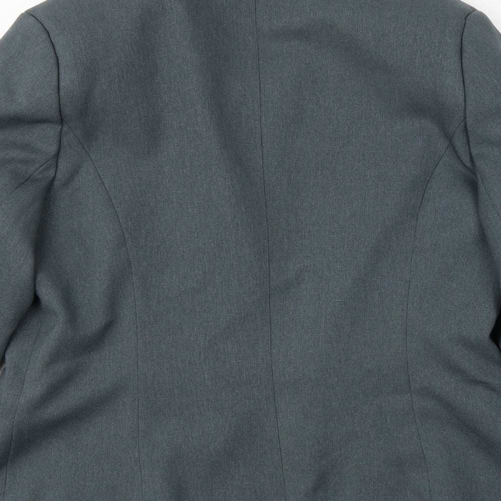 Preworn Womens Grey Jacket Blazer Size 14
