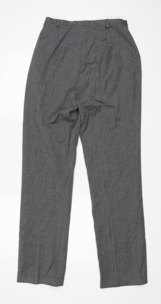 Kaliko Womens Grey Trousers Size 10 L31.5 in