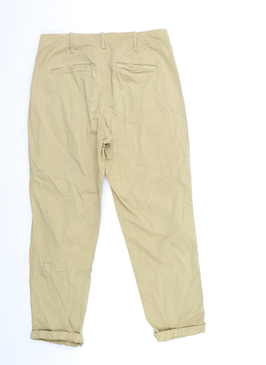 Gap Womens Brown Chino Trousers Size 28 in L25 in