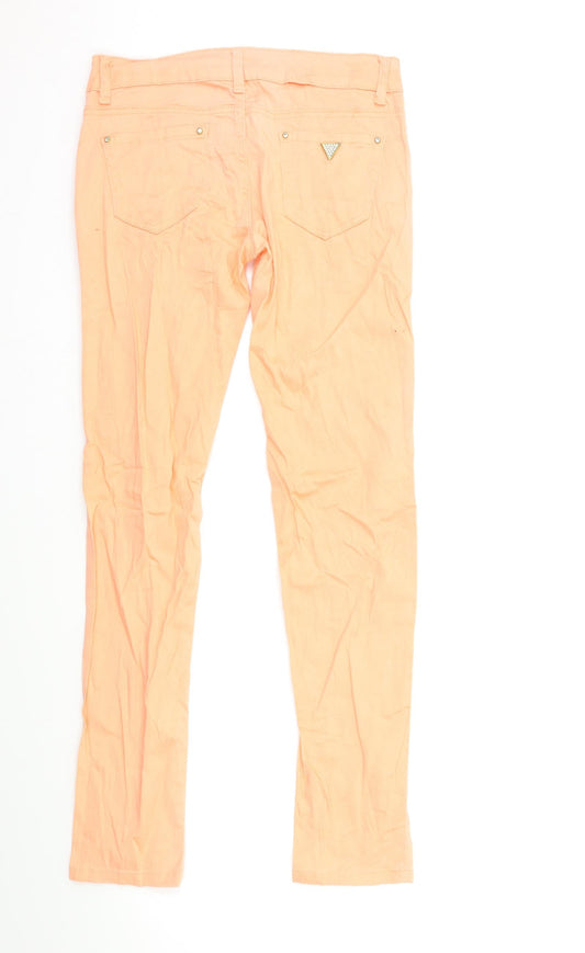 CC JEANS Womens Pink Denim Skinny Jeans Size 28 in L31 in
