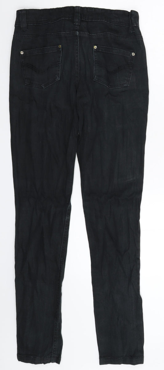 Crash One Girls Blue Denim Skinny Jeans Size 13-14 Years