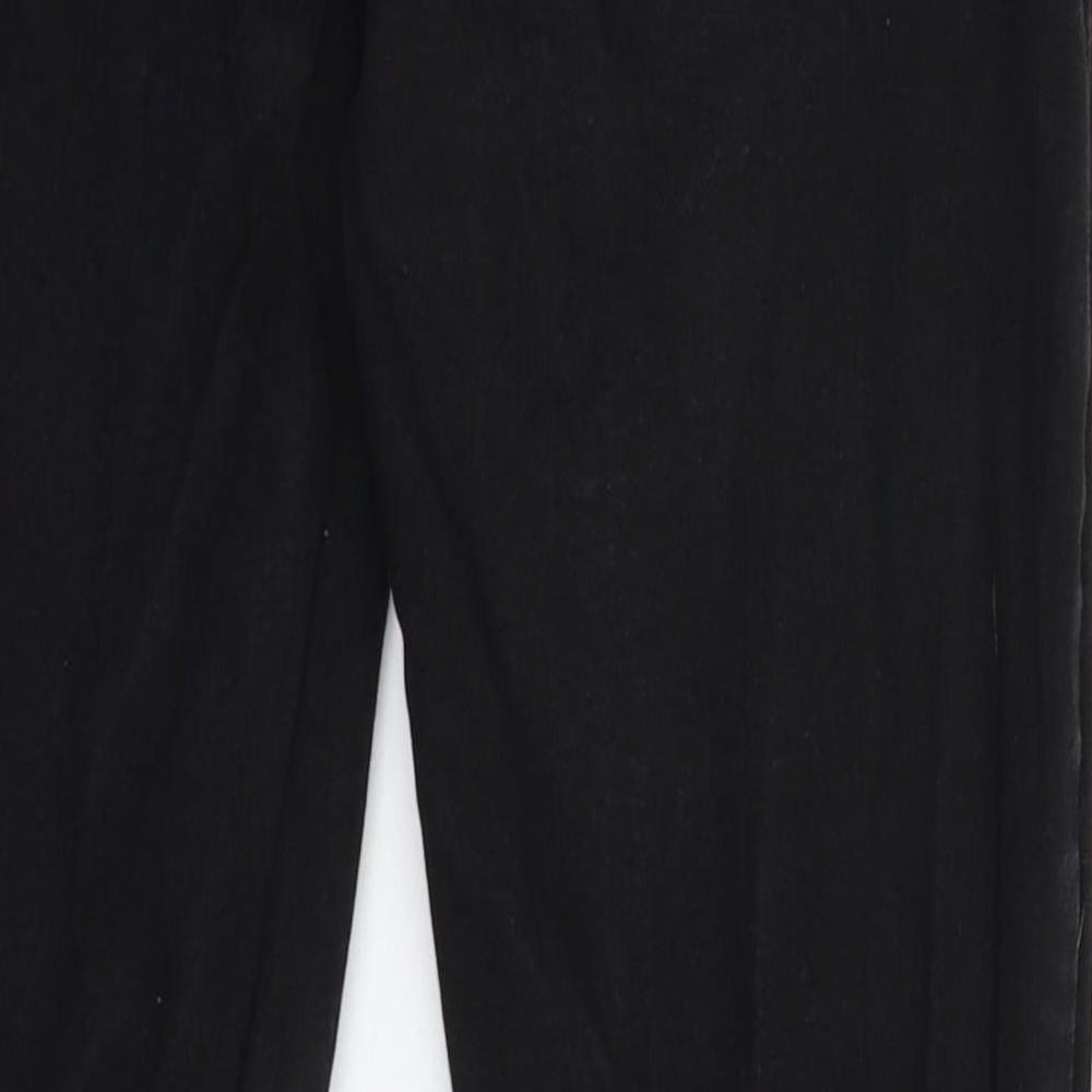 Denim & Co. Womens Black Denim Skinny Jeans Size 12 L26 in