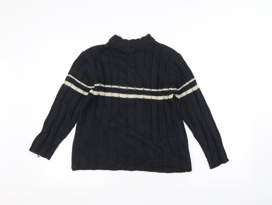 Trader Boys Blue Pullover Jumper Size 9-10 Years