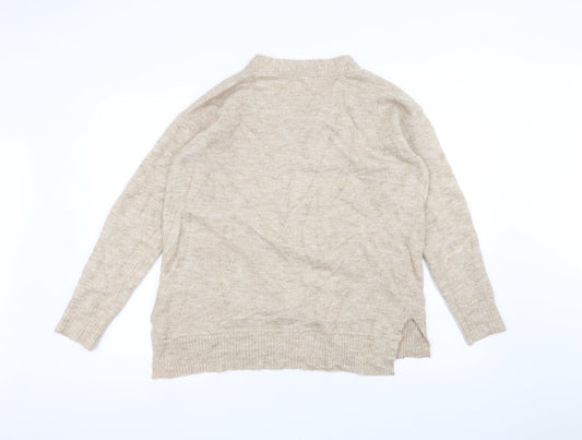 Dorothy Perkins Womens Brown Pullover Jumper Size 14
