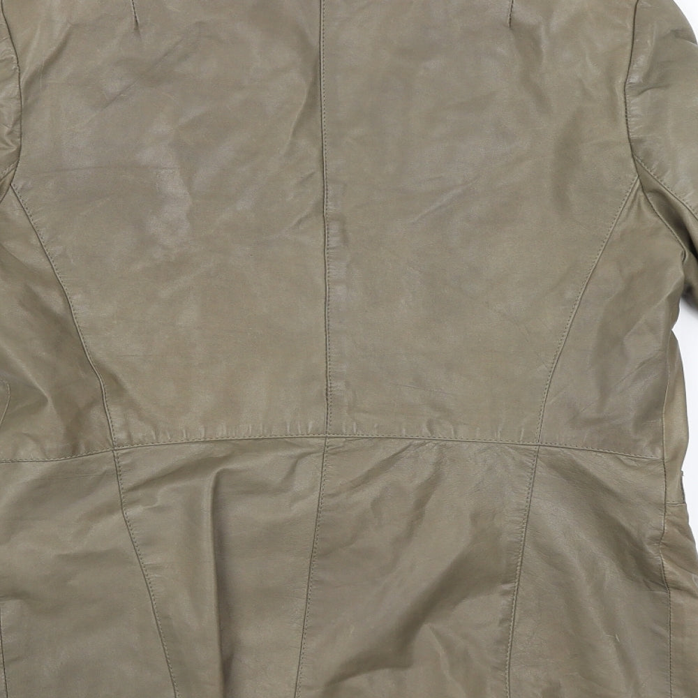 Preworn Womens Beige Jacket Size 38