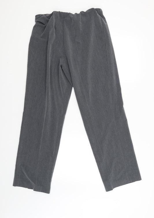 Classics Womens Grey Jegging Trousers Size 12 L29 in