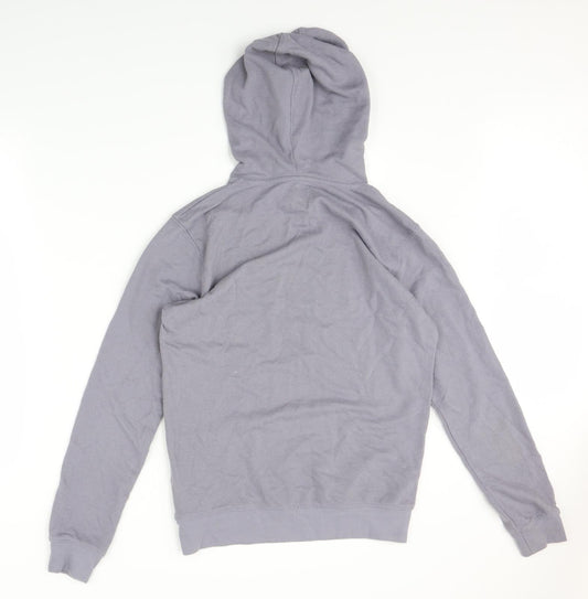 Boohoo Mens Grey Pullover Hoodie Size XS