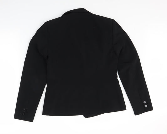 Klass Womens Black Jacket Suit Jacket Size 10
