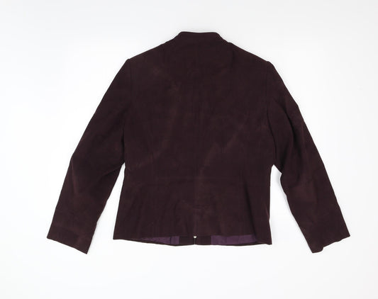 BHS Womens Purple Jacket Size 16