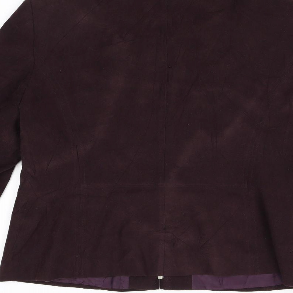 BHS Womens Purple Jacket Size 16