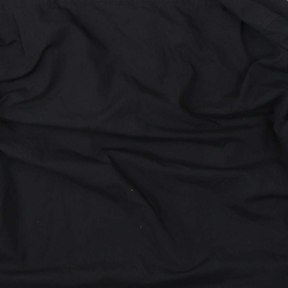 Cedar Wood State Mens Black Button-Up Size L