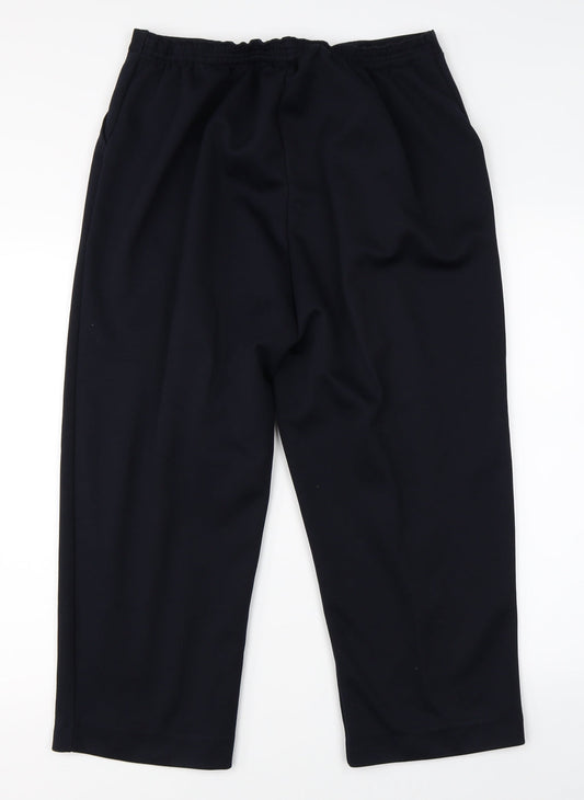 BM Womens Black Trousers Size 16 L21 in