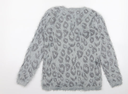 Preworn Womens Grey Pullover Jumper Size M