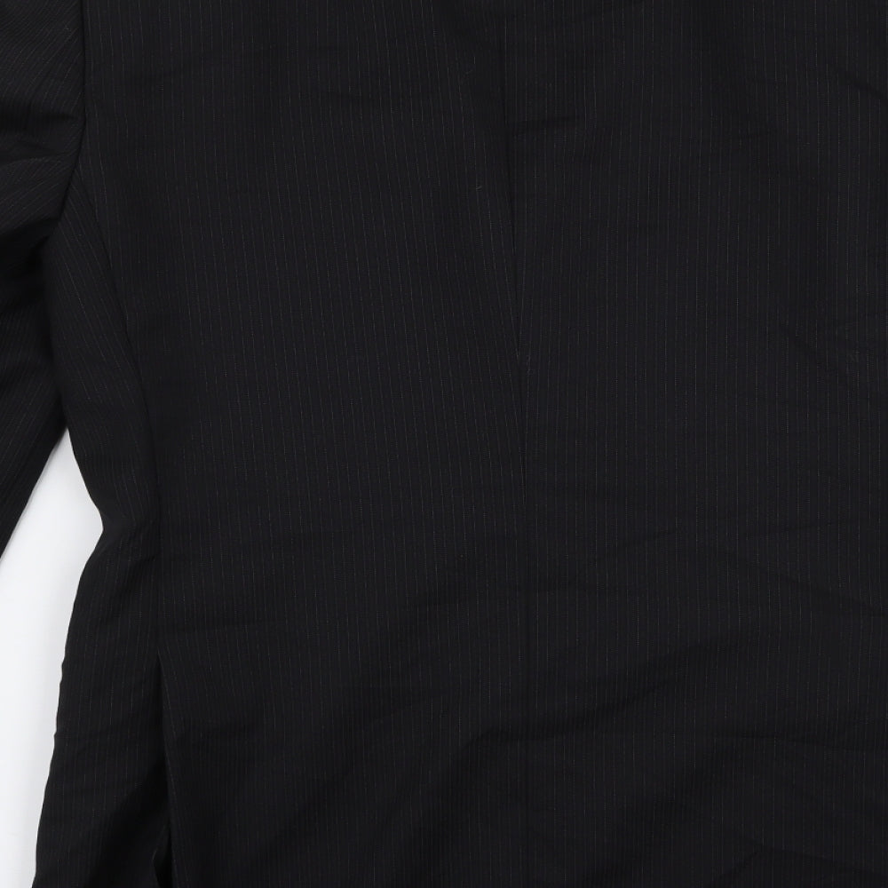 m&s Mens Black Jacket Size M