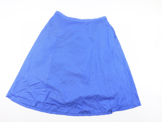 Country Collection Womens Blue A-Line Skirt Size 34 in
