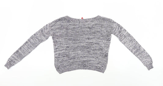 Divided Womens Multicoloured Pullover Jumper Size 6