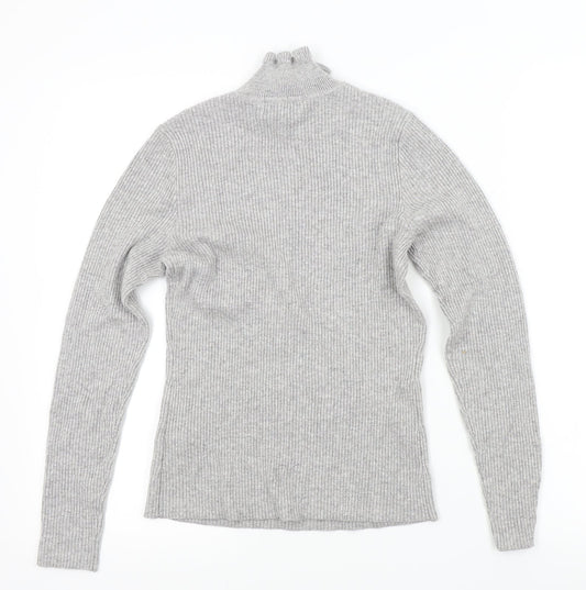 New Look Womens Grey Pullover Jumper Size 12