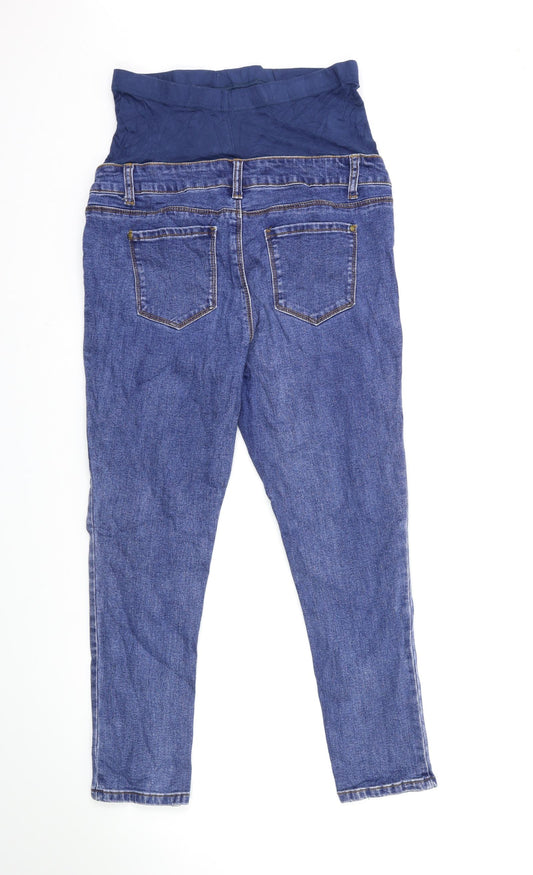 Dorothy Perkins Womens Blue Denim Straight Jeans Size 8 L23.5 in