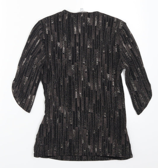 Principles Womens Grey Basic T-Shirt Size 6