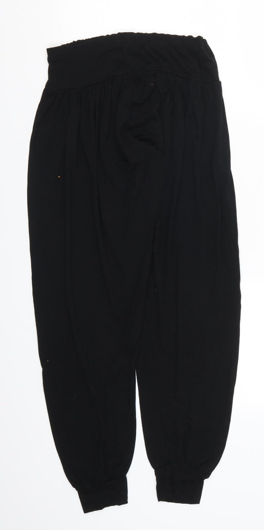 Preworn Womens Black Trousers Size M L27 in
