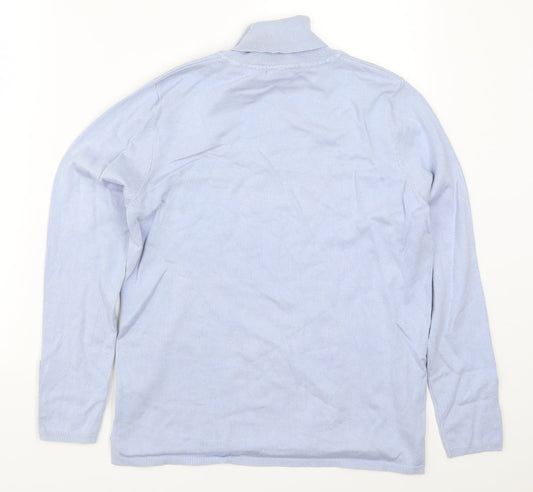 M&Co Womens Blue Pullover Jumper Size 14