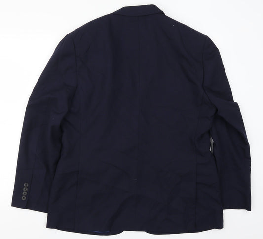 Marks and Spencer Mens Blue Jacket Suit Jacket Size 42