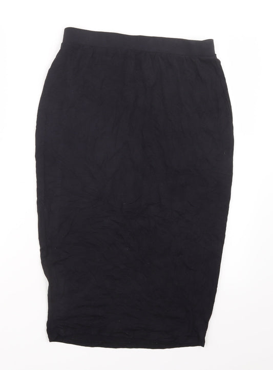 Very Womens Black Straight & Pencil Skirt Size 12