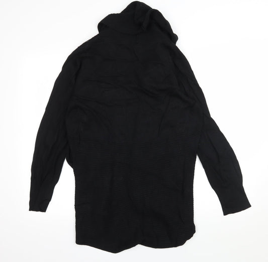 BHS Womens Black Knit Cardigan Jumper Size 14