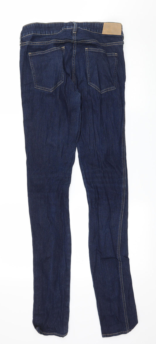 Preworn Womens Blue Denim Skinny Jeans Size 29 in L34 in