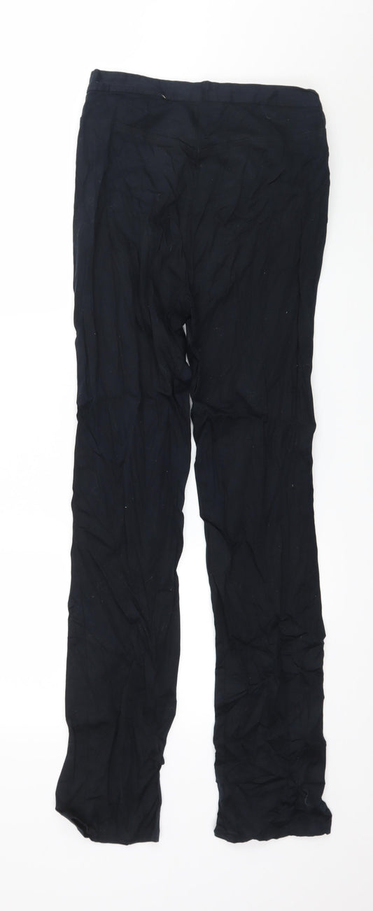 Ashworth Womens Blue Trousers Size 6 L31 in