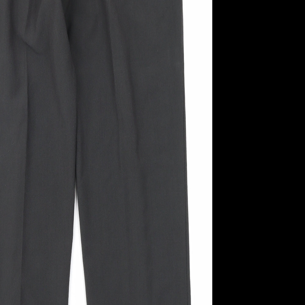 Classic Womens Grey Trousers Size 14 L26 in
