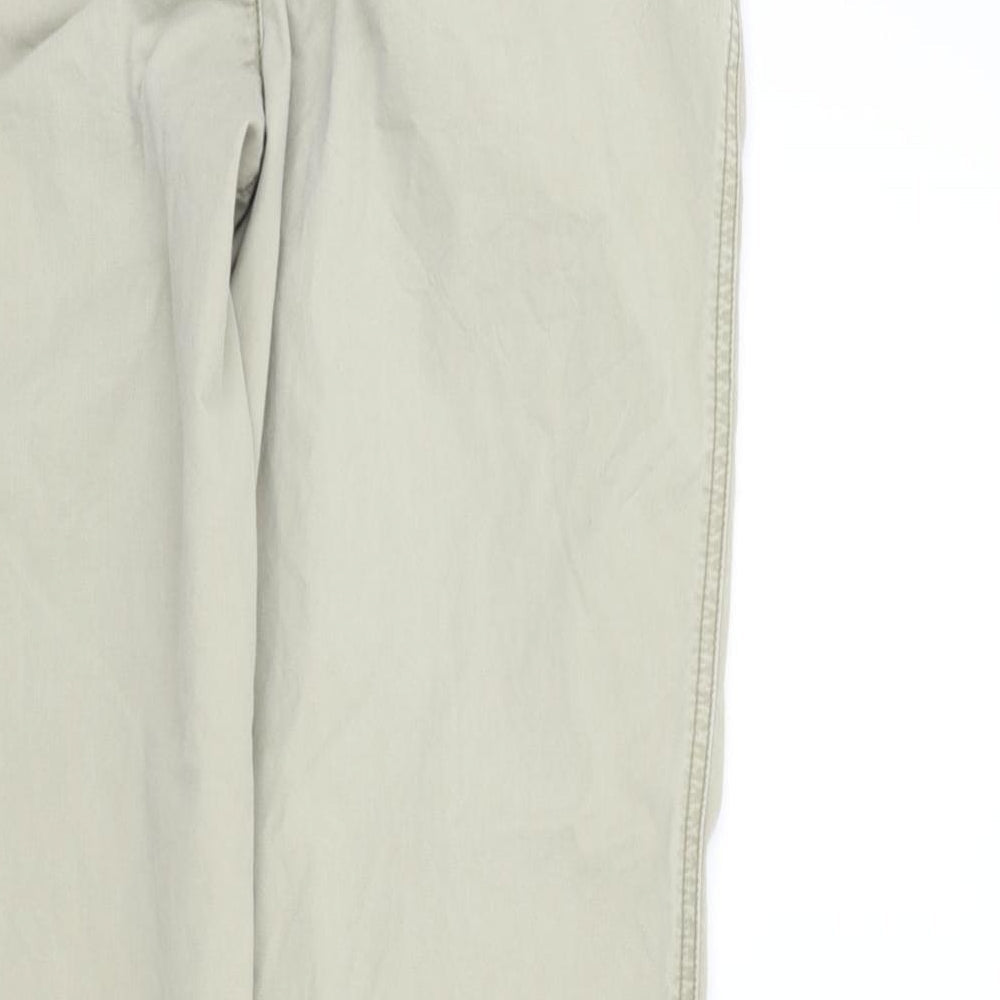 M&S Womens Beige Trousers Size 12 L29 in