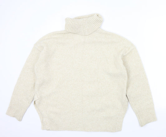 Oasis Womens Beige Pullover Jumper Size M