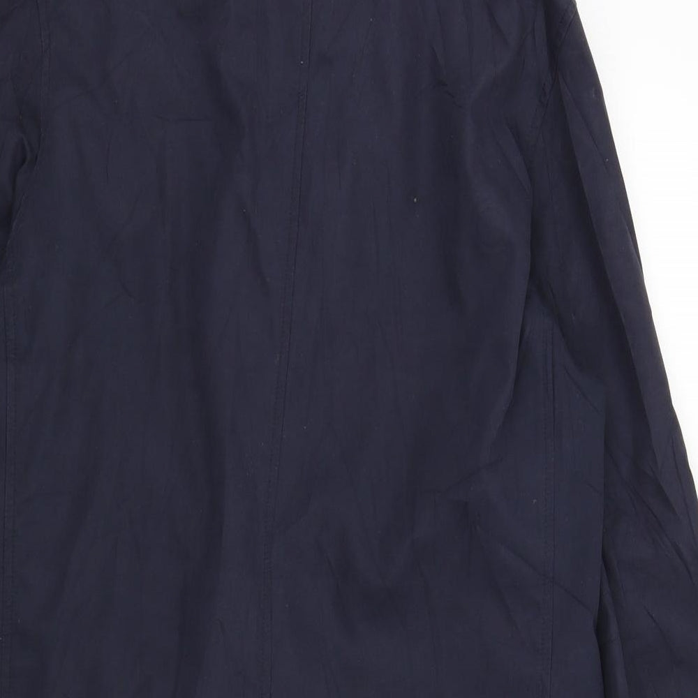 Brand and care label for Red Herring women’s blue jacket, size XS
