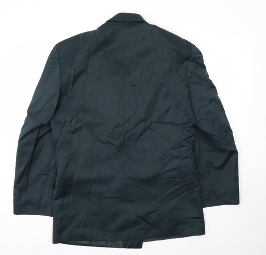 BURTON Mens Green Jacket Blazer Size 40